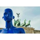 Damenschaufensterpuppe Blau