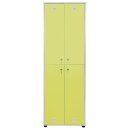 Holzspind/Umkleideschrank mit 4 Türen