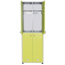 Holzspind/Umkleideschrank mit 4 Türen