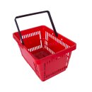 Einkaufskorb 22 Liter 1 Griff rot
