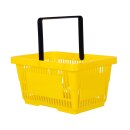 Einkaufskorb 22 Liter 1 Griff gelb