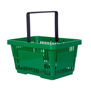 Einkaufskorb 22 Liter 1 Griff grün