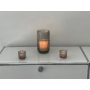 Lyngby Vase 20 cm smoked