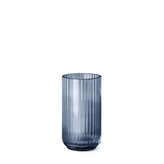 Lyngby Vase 20 cm blau