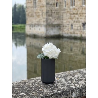 Lyngby Vase 25 cm schwarz