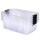 Aufbewahrungsbox, transparent mit Deckel, 7 Liter