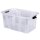 Aufbewahrungsbox, transparent mit Deckel, 14 Liter
