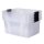 Aufbewahrungsbox, transparent mit Deckel, 32 Liter