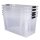 Aufbewahrungsbox, transparent mit Deckel, 80 Liter