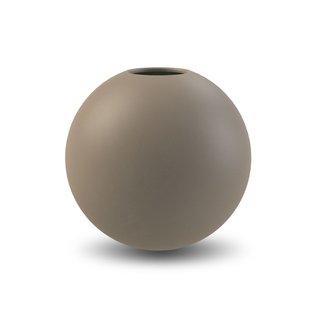 Cooee Design Ball Vase Mud Grau Braun 20cm