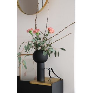 COOEE Design Pillar Vase Schwarz 32cm