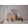 Cooee Design Skulptur Woody Bird Eiche Schwarz groß