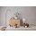 Cooee Design Skulptur Woody Bird Eiche Schwarz mittel