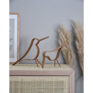 COOEE Design Skulptur Woody Bird Eiche mittel