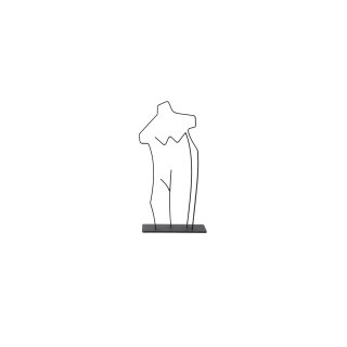 COOEE Design Skulptur Wire Ruth Schwarz