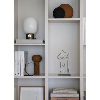 COOEE Design Skulptur Wire Ruth Schwarz