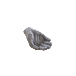 Cooee Design Skulptur Hand Bless Grau