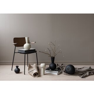 COOEE Design Trumpet Vase Schwarz 30cm