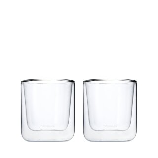 blomus Set 2 Thermo-Kaffeegläser Nero
