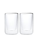 blomus Set 2 Thermo-Cappuccinogläser Nero