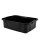 Aufbewahrungsbox, schwarz mit Deckel, 21 Liter