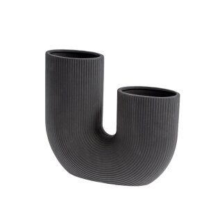 Storefactory Vase Stråvalla Dunkelgrau