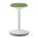 EIGENTLICH Ergonomischer Pendelhocker weiß, grün