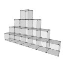 Glassteckvitrine Pyramide Medium  Fachgre 40 x 40 cm...