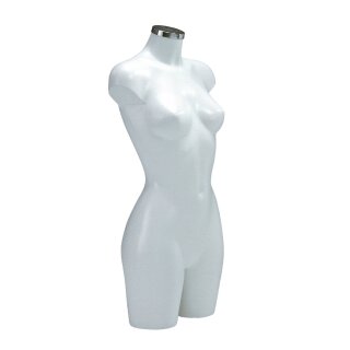 Kunststofftorso "Dame weiß"