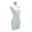 Kunststofftorso Dame wei