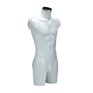 Kunststofftorso Herr wei