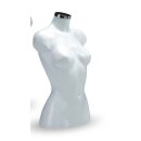 Kunststofftorso "Dame weiß kurz"