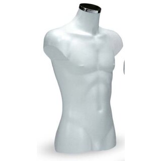 Kunststofftorso "Herr weiß kurz"