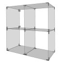 Glassteckvitrine "Würfel"...
