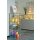 Glassteckvitrine mit Rückwand Fachgröße 40 x 40 cm