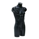 Kunststofftorso "Herr" schwarz