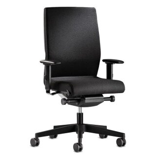 Brostuhl Yoster Stoff schwarz
